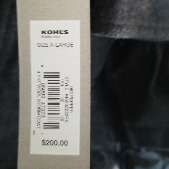 SOLD OUT APT.9 coat men size XL color dark gray - Picture 7 of 7